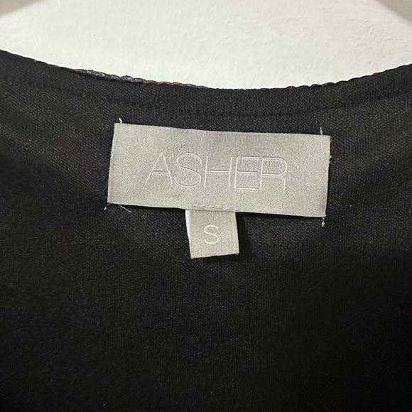 Asher Black and Red, High-Low Romper, Size Small - Picture 4 of 11